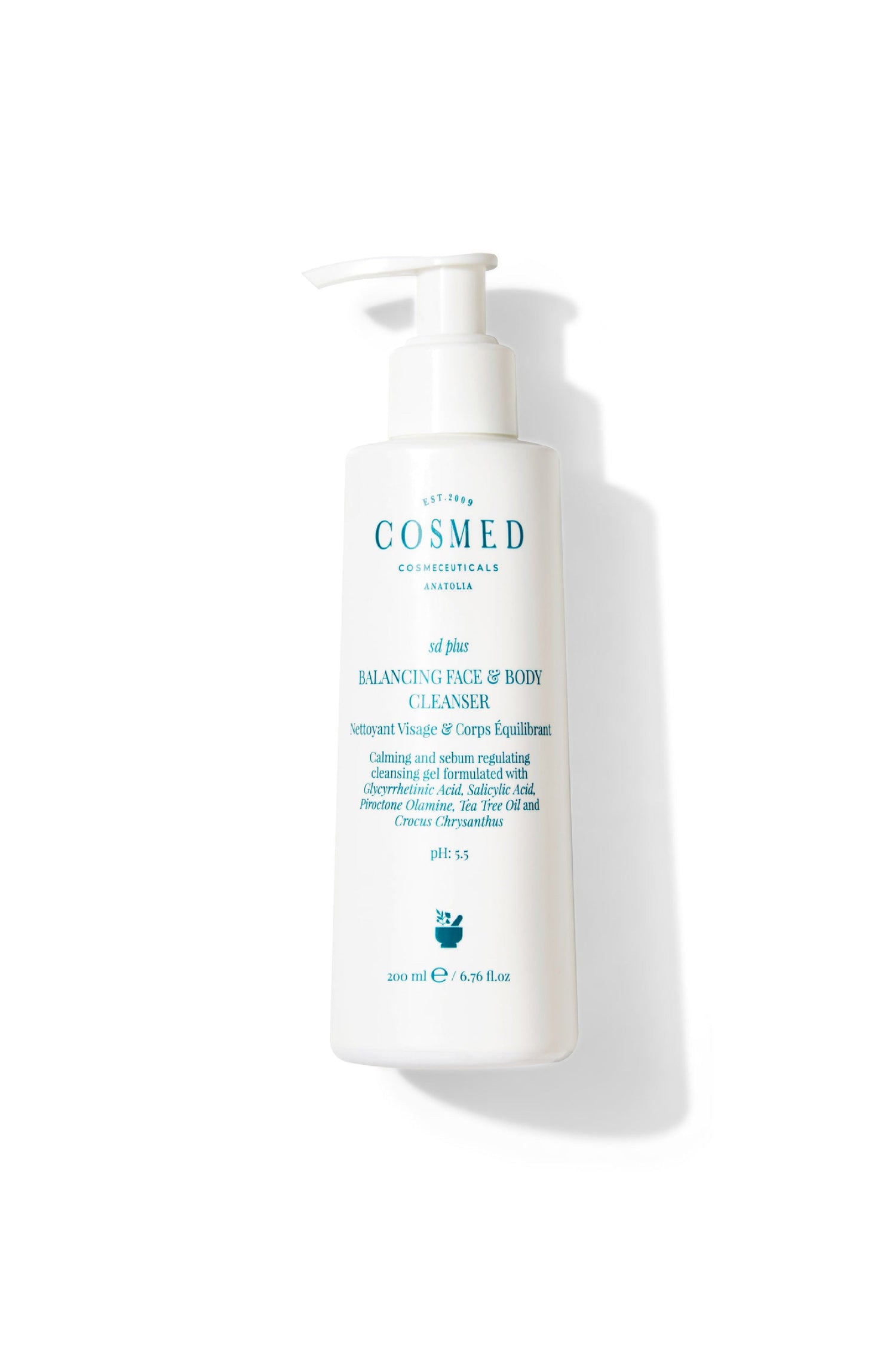 SD PLUS BALANCING FACE & BODY CLEANSER 200 ml