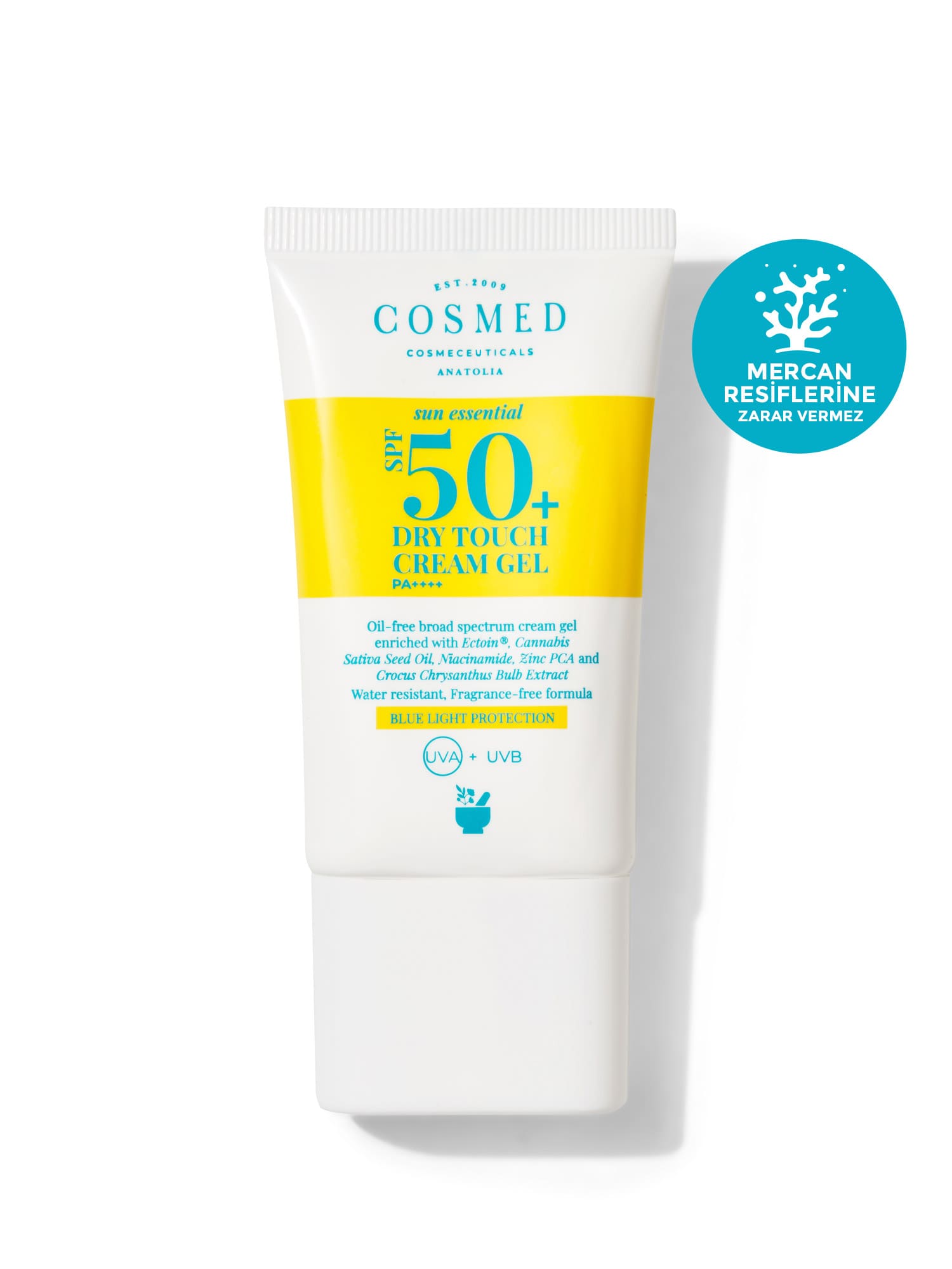 SUN ESSENTIALS DRY TOUCH CREAM GEL SPF50+